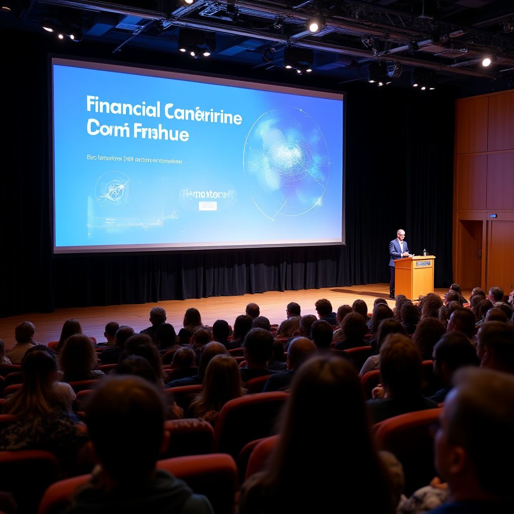 Conferencia de finanzas organizada por FinConsult